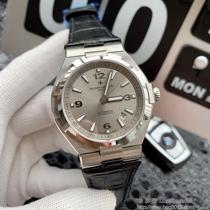 江詩丹頓 Vacheron Constantin 縱橫四海系列 最新版8219全自動機械機芯 超強防水 男士腕表  wssb4151
